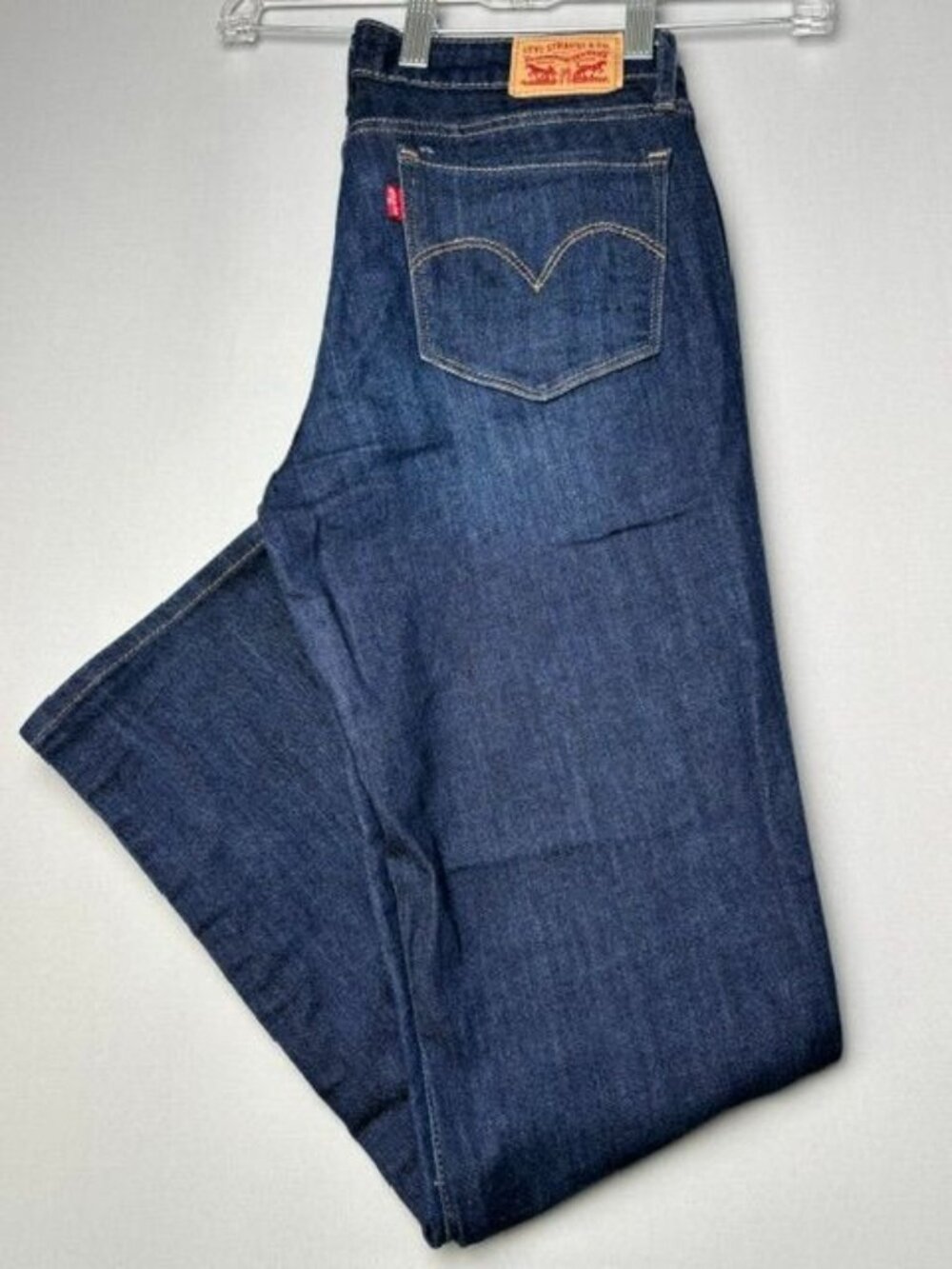 Levi's 712 Slim Jeans Women's Size 30 Dark Wash Mid Rise Stretch Denim Fit